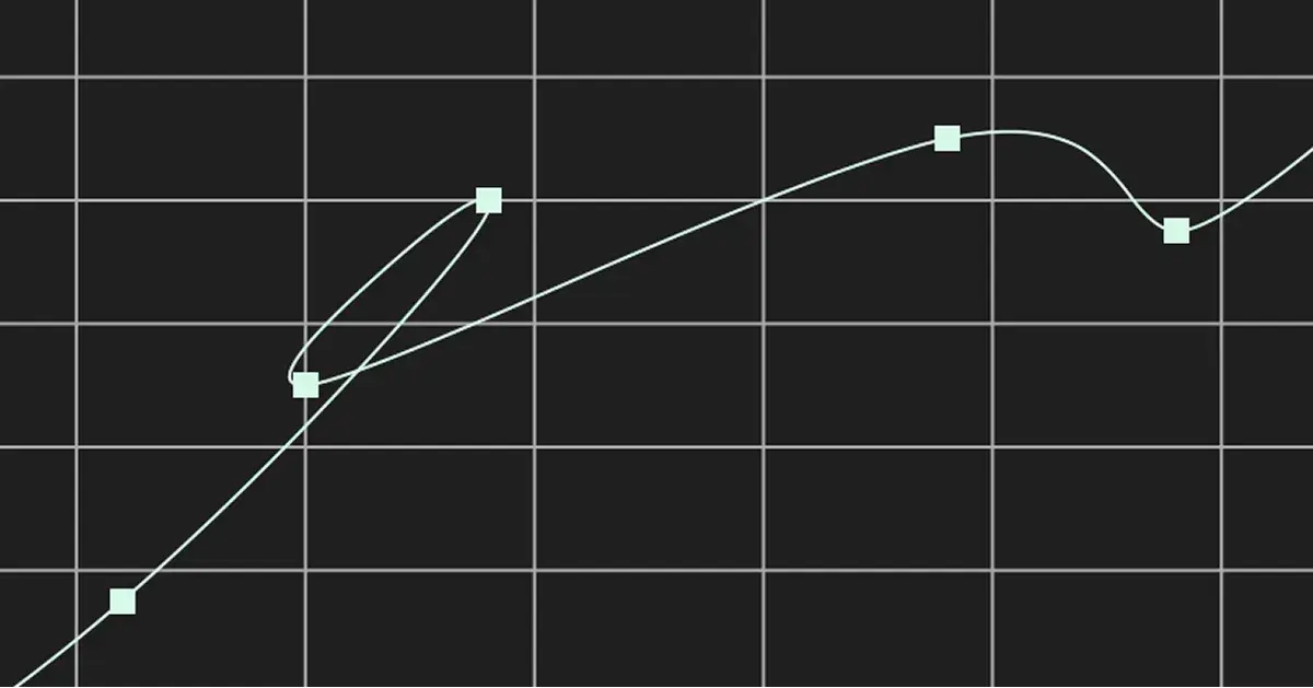 Spline graph example with Qt