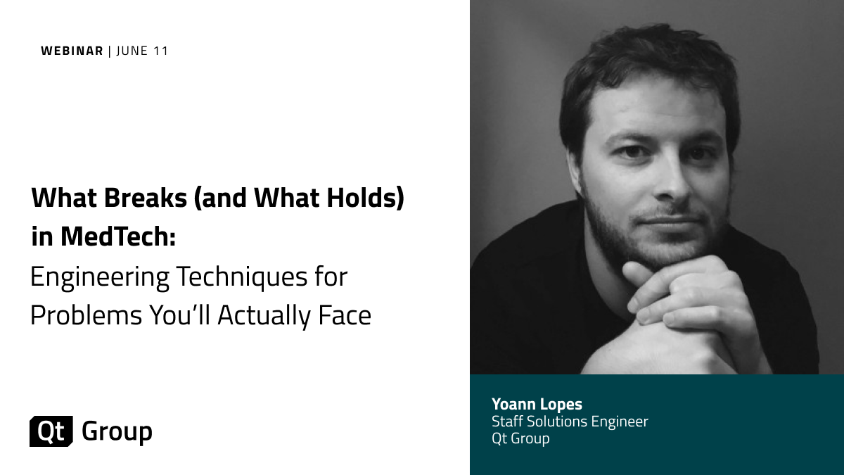 What Breaks (and What Holds) in MedTech – Engineering Techniques for Problems You'll Actually Face